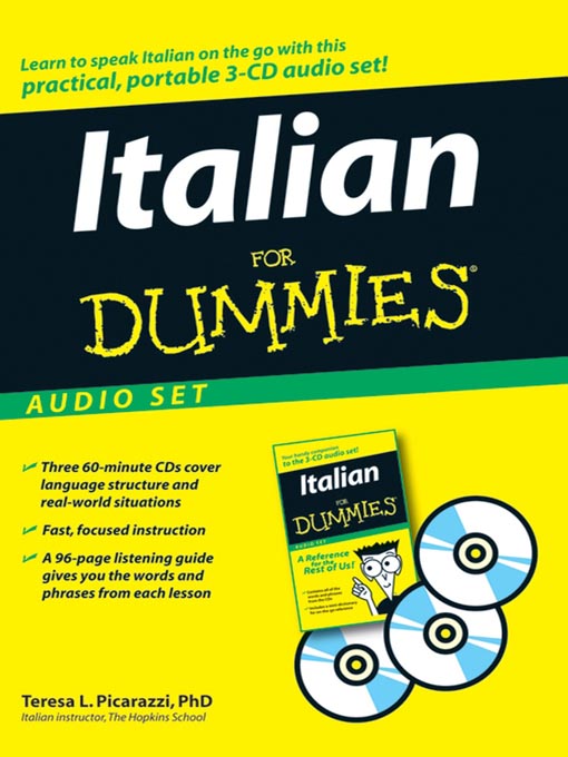 Title details for Italian For Dummies by Teresa L. Picarazzi - Wait list